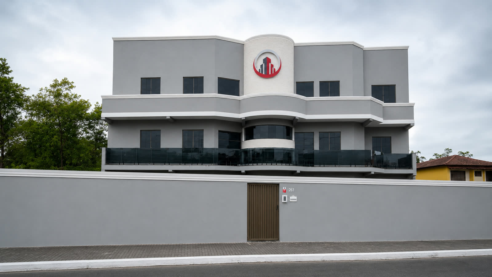 Fachada da sede Rocha Forte Serviços